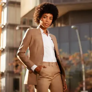ISSOL - Chemise portefeuille cintrée asymétrique à manches longues